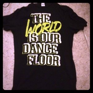 Zumba workout dance class t shirt